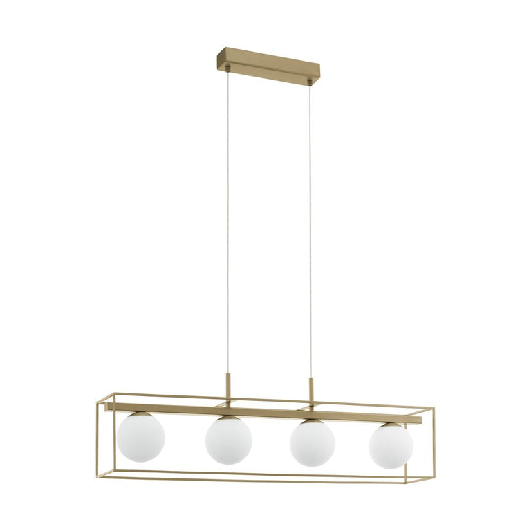 Vallaspra 4 Light Pendant Champagne - 97793