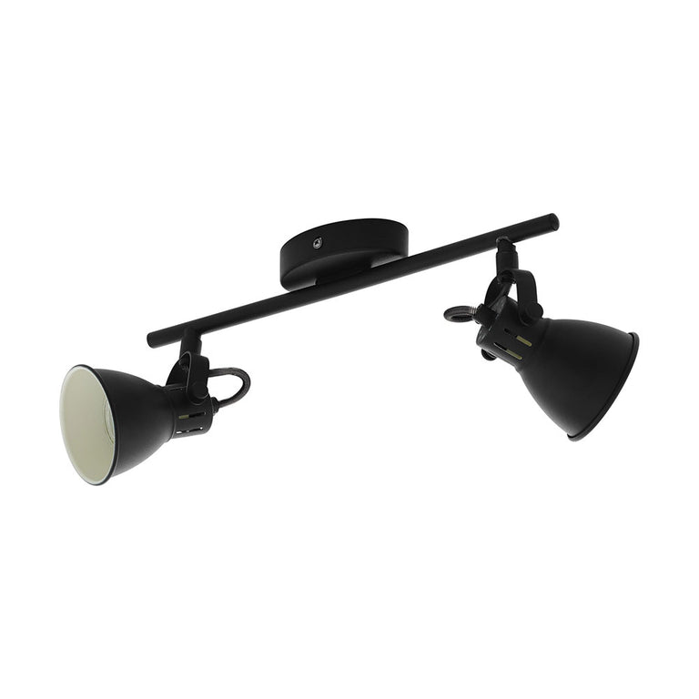 Seras 2 10W Dimmable LED Spotlight Black / Cool White - 98398N