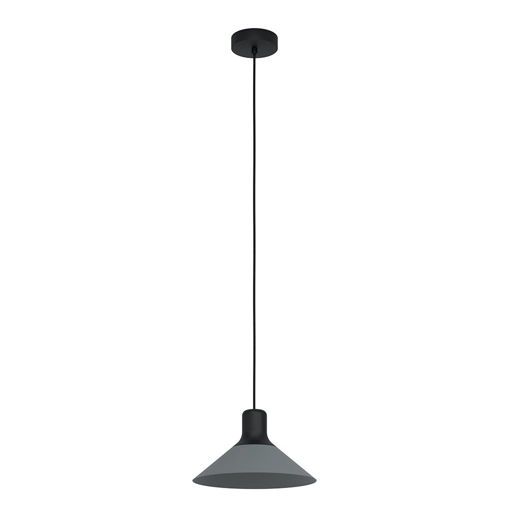 Abreosa 1 Light Pendantt Black / Grey - 99511N