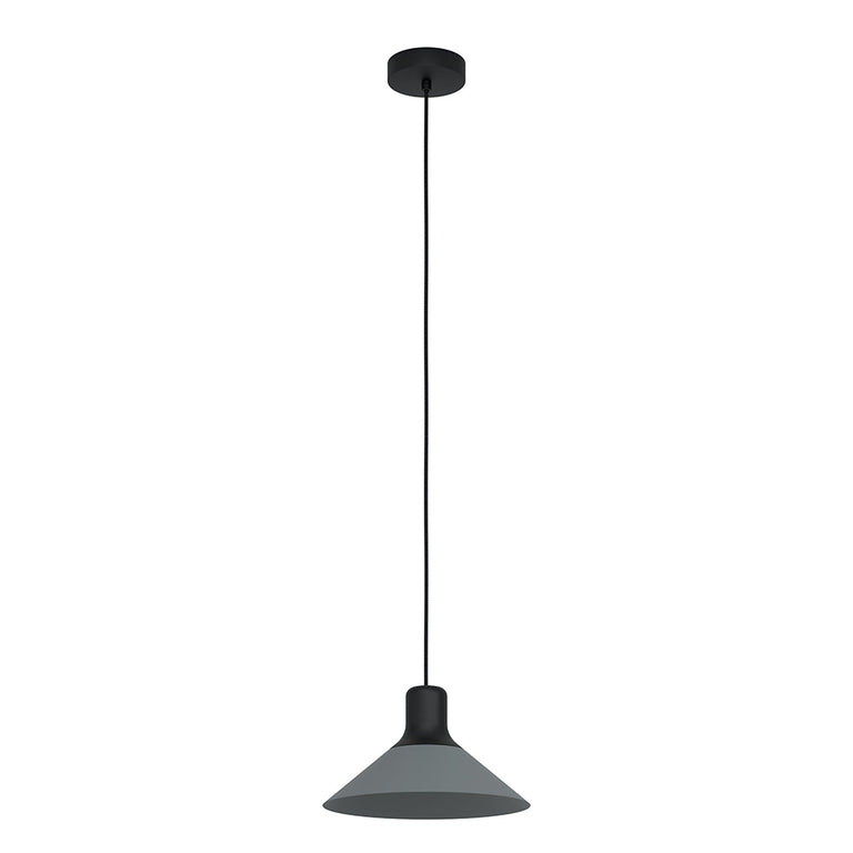 Abreosa 1 Light Pendantt Black / Grey - 99511N