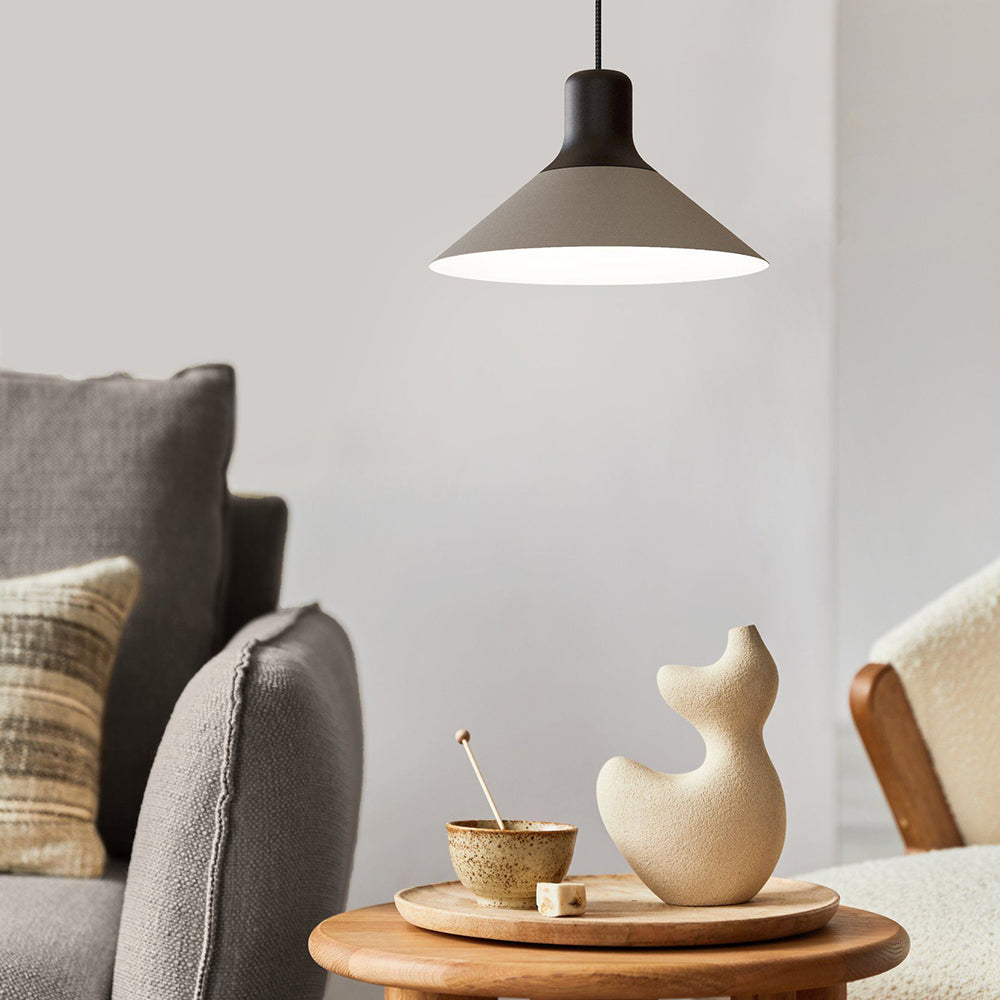 Abreosa 1 Light Pendantt Black / Grey - 99511N