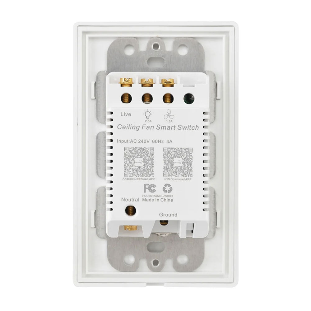 Smart WiFi AC Fan Wall Controller - 99888