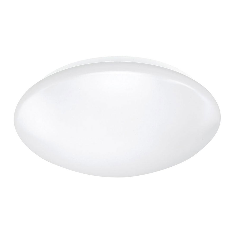 Mahsati 12 30W LED Dimmable Oyster Light with Microwave Sensor White / Tri-Colour - AC1012/LED/30W
