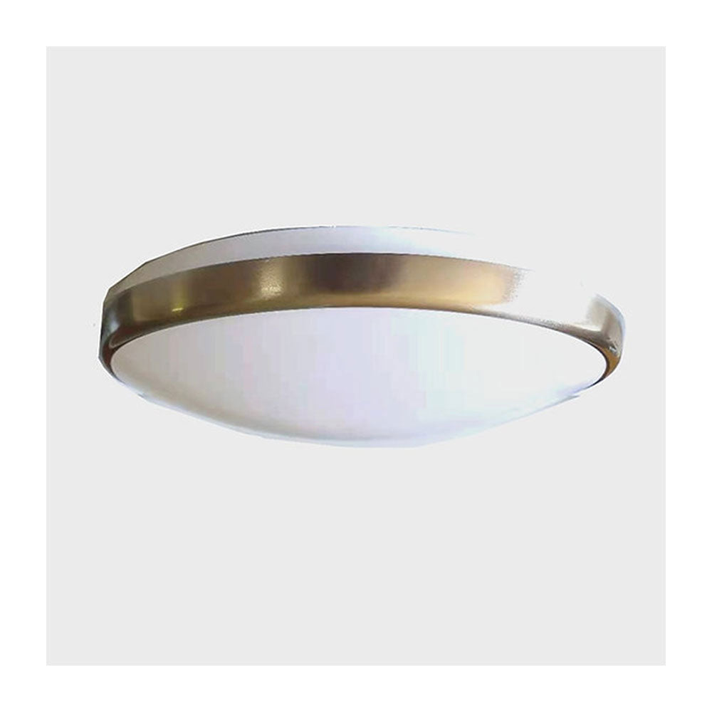 Mahsati 20 20W LED Oyster Light Satin Chrome / Tri-Colour - AC1020/20W/SCH/TC