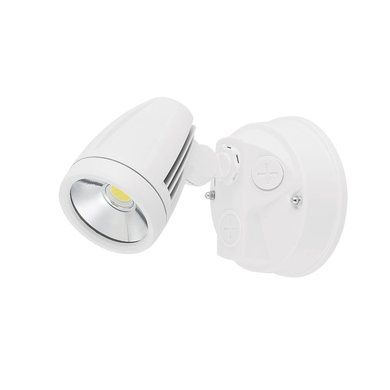Pollux 6 15W Single Adjustable LED Spotlight White / Tri-Colour - AC4206/WH/TC