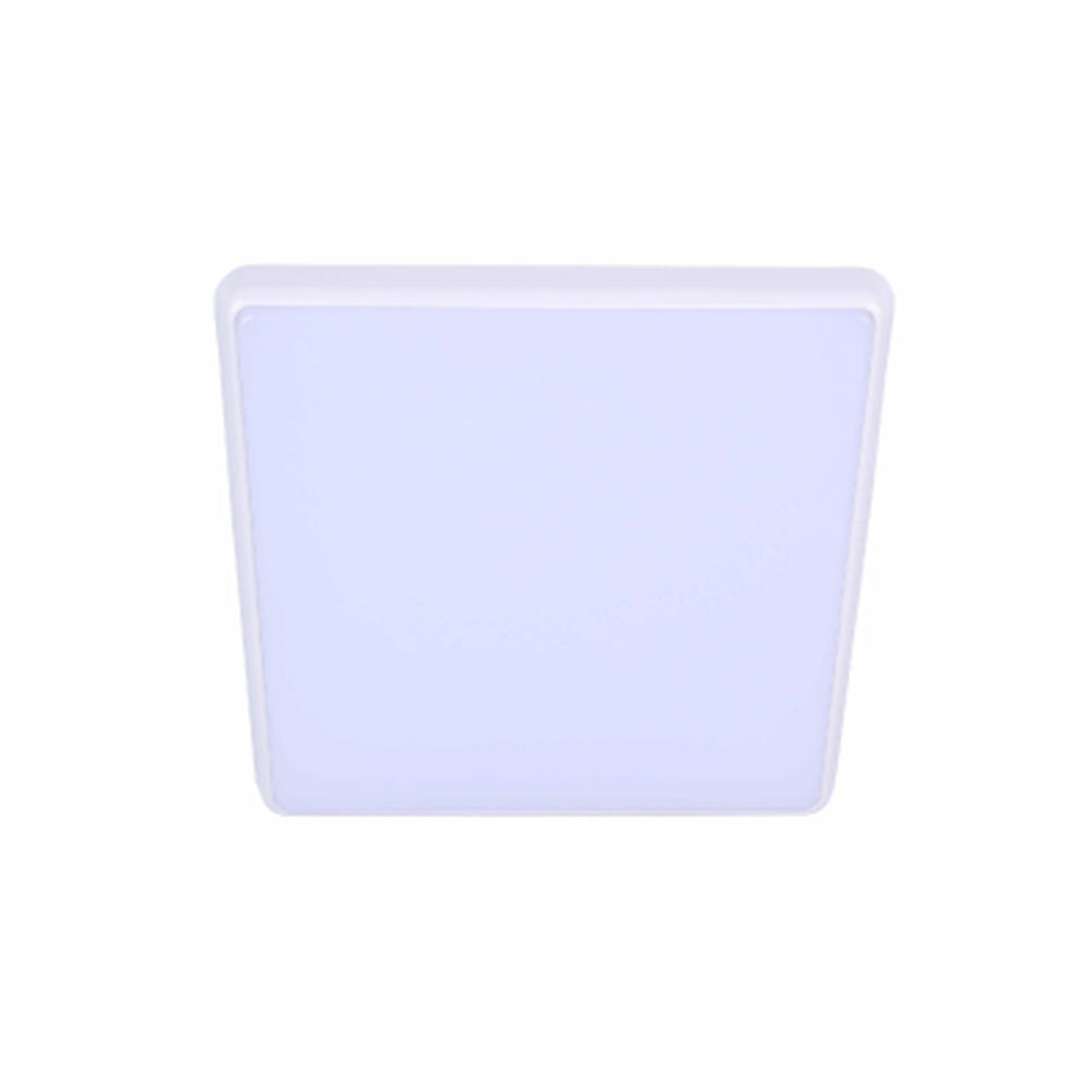 Mahsati 2 20W LED Dimmable Square Oyster Light White / Tri-Colour - AC9002/PRE/20W/TC