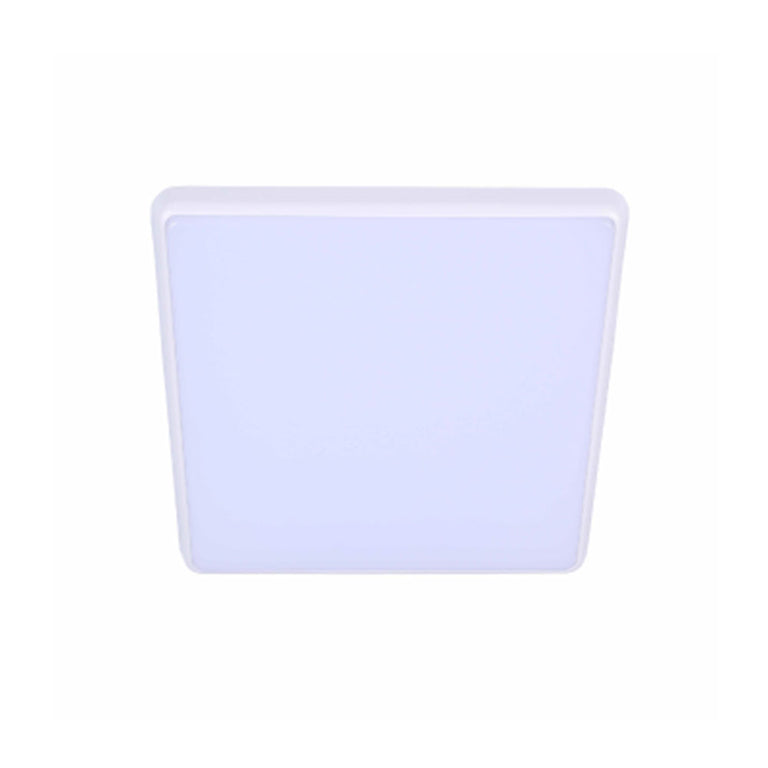Mahsati 2 20W LED Dimmable Square Oyster Light White / Tri-Colour - AC9002/PRE/20W/TC