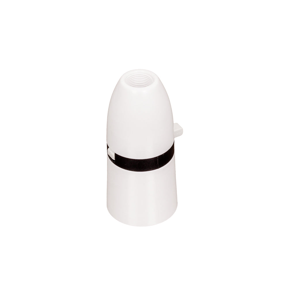 Lampholder Switched 1/2″ White - ACLH1-2SWWH-2