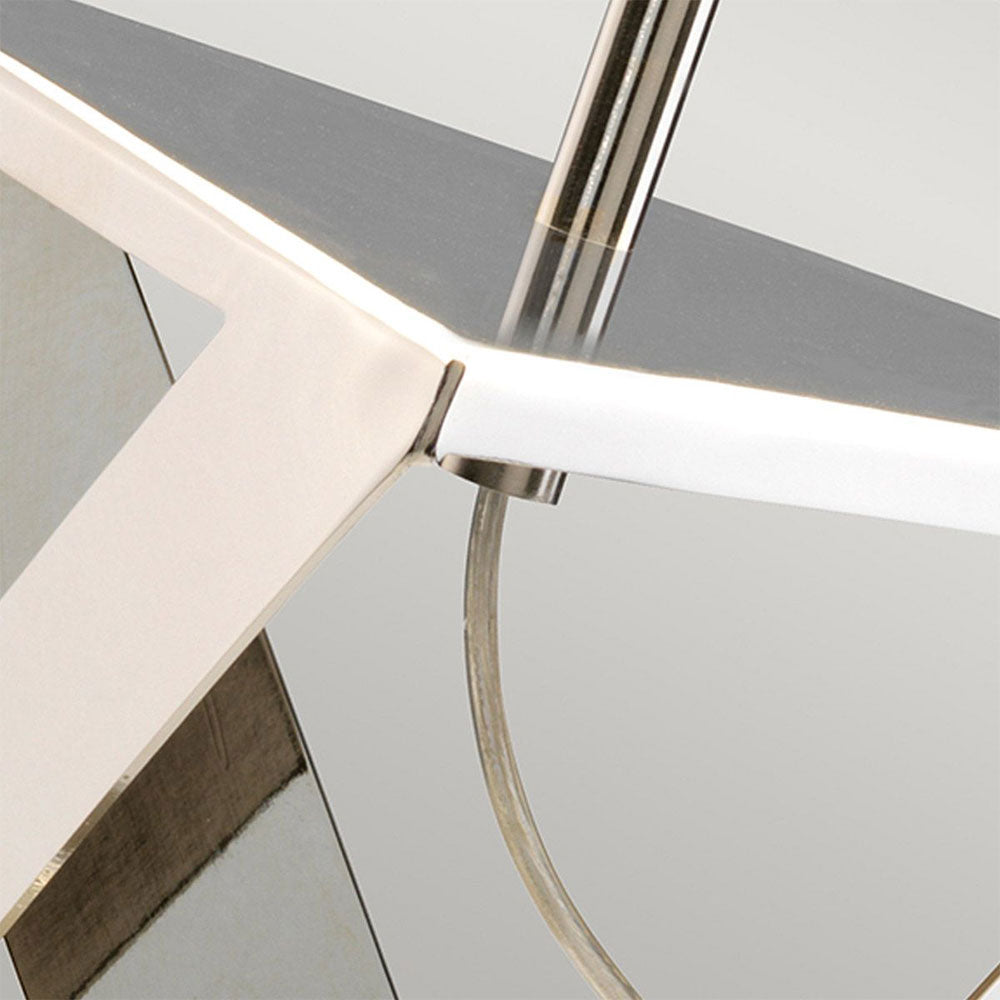 Aegeus Table Lamp Polished Nickel - AEGEUS-TL