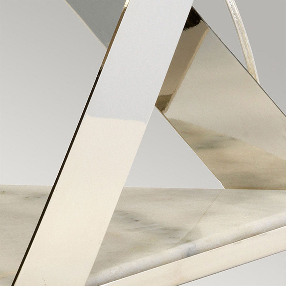 Aegeus Table Lamp Polished Nickel - AEGEUS-TL