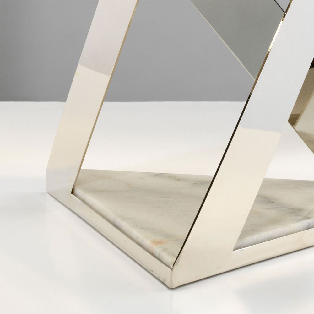 Aegeus Table Lamp Polished Nickel - AEGEUS-TL
