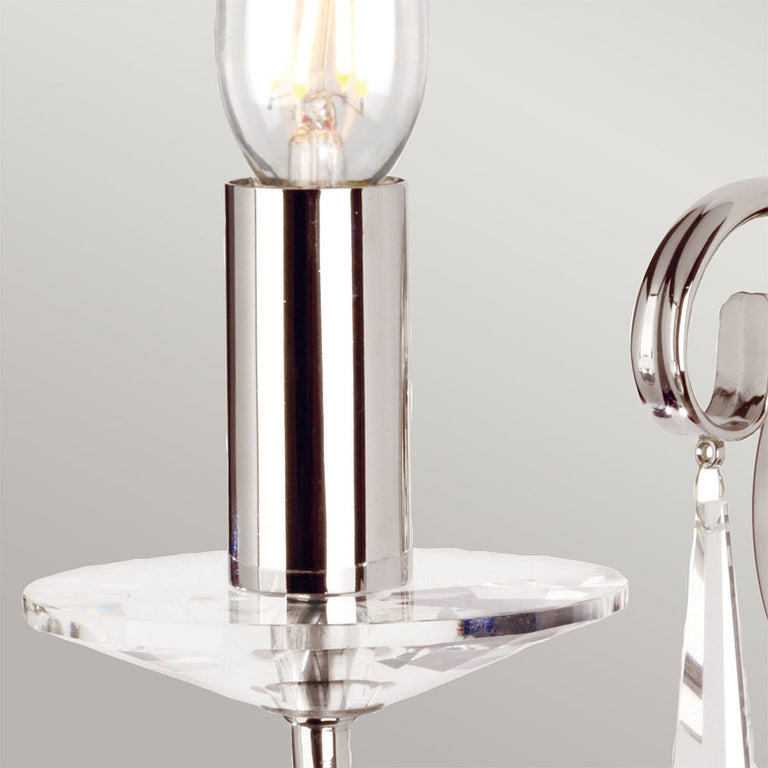 Aegean Single Wall Light Polished Nickel - AG1-POL-NICKEL