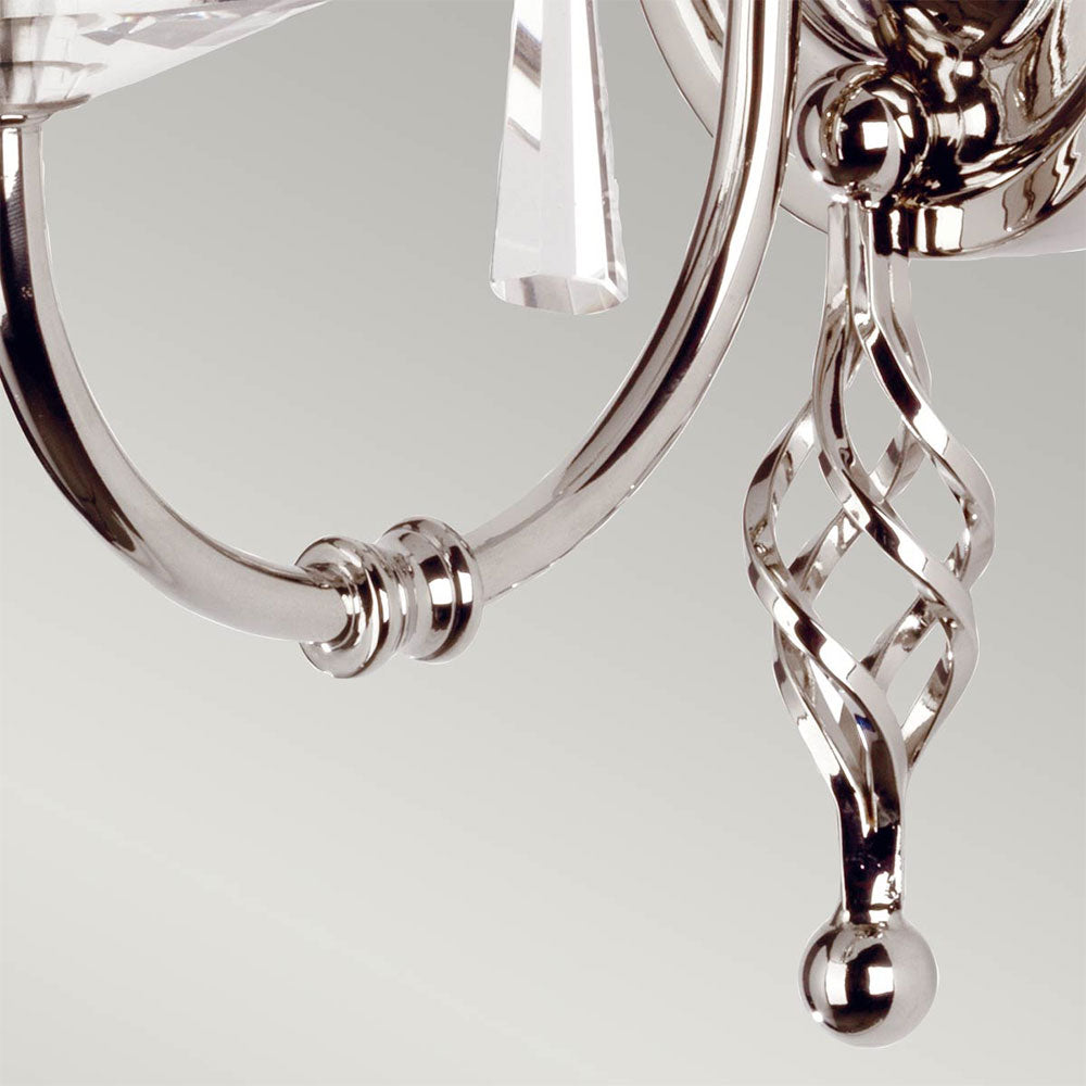 Aegean Single Wall Light Polished Nickel - AG1-POL-NICKEL