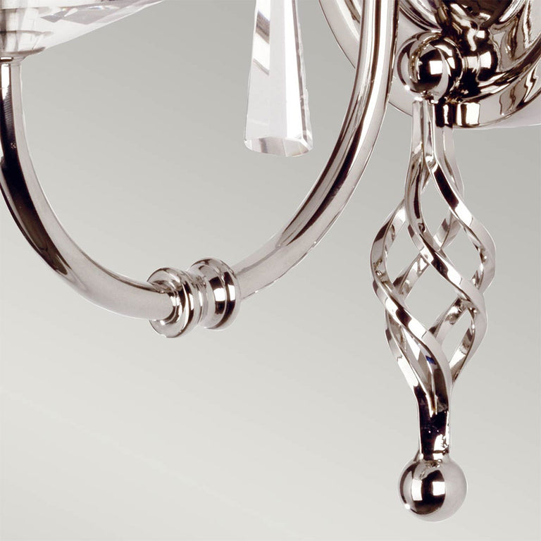 Aegean Single Wall Light Polished Nickel - AG1-POL-NICKEL