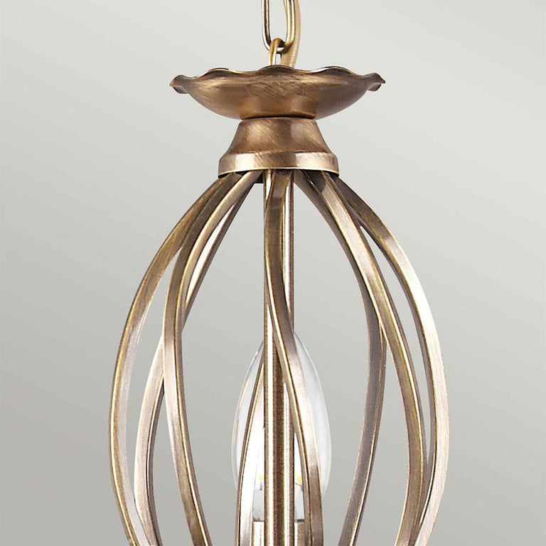 Aegean 5 Light Chandelier Aged Brass - AG5-AGED-BRASS