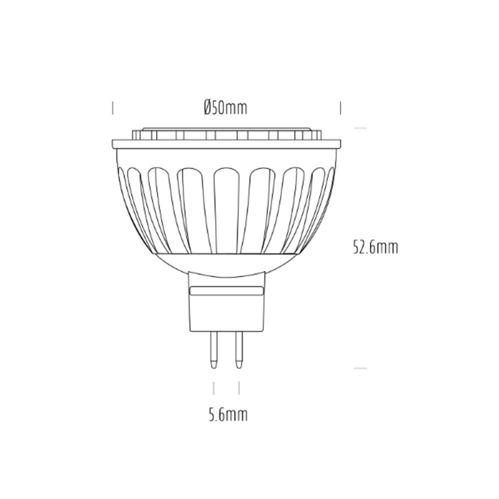 AGL 3W 12~24V AC/DC MR16 LED Globe - AGL-300