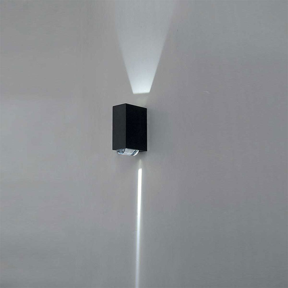 Agner 2 Light 12W LED Wall Light Graphite / Warm White - AGNER-2W