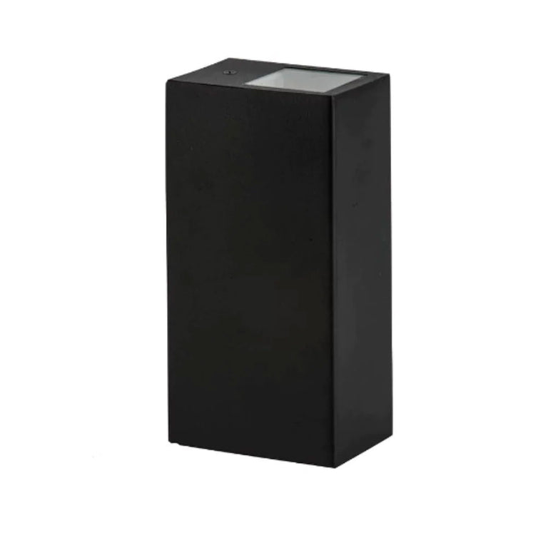 Eltanin 10 Up & Down Wall Pillar Light Black - AL5608/BLK