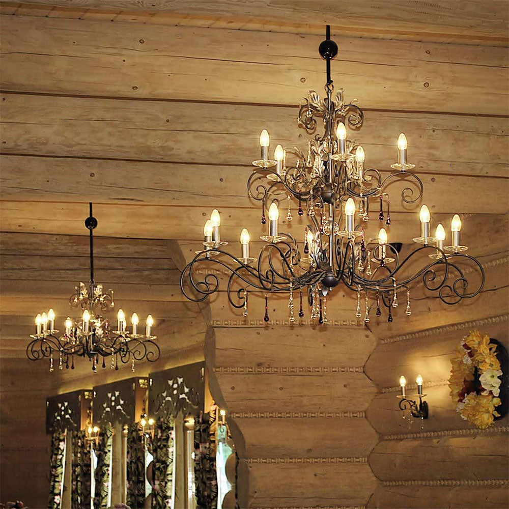 Amarilli 15 Light Chandelier Bronze/Gold - AML15-BRONZE