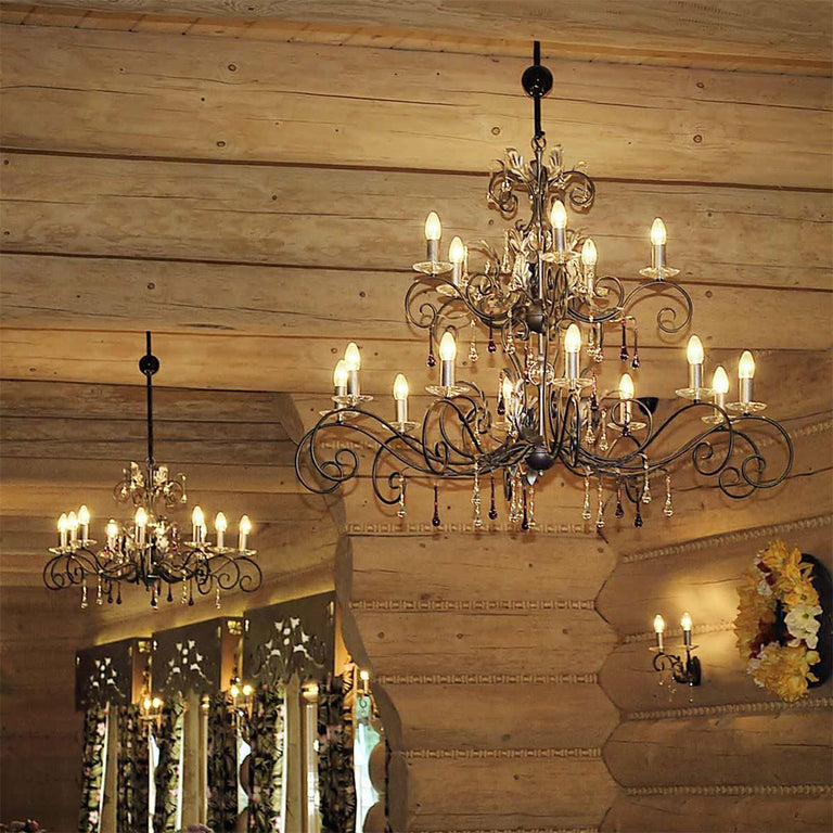 Amarilli 15 Light Chandelier Bronze/Gold - AML15-BRONZE