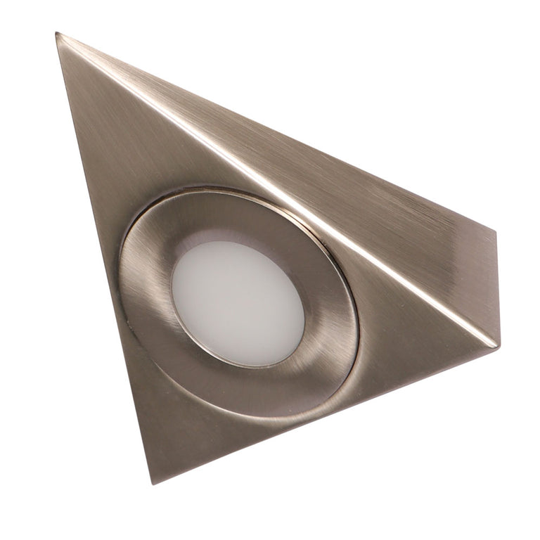 Anova 4W LED Surface Mounted Cabinet Light Satin Nickel / Warm White - S9105WW ST/SN