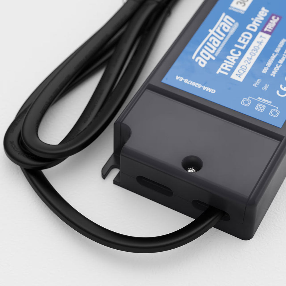 Aquatran 30W 24VDC TRIAC IP20 4KHZ PWM Power Supply - AQD-24-030-A-T