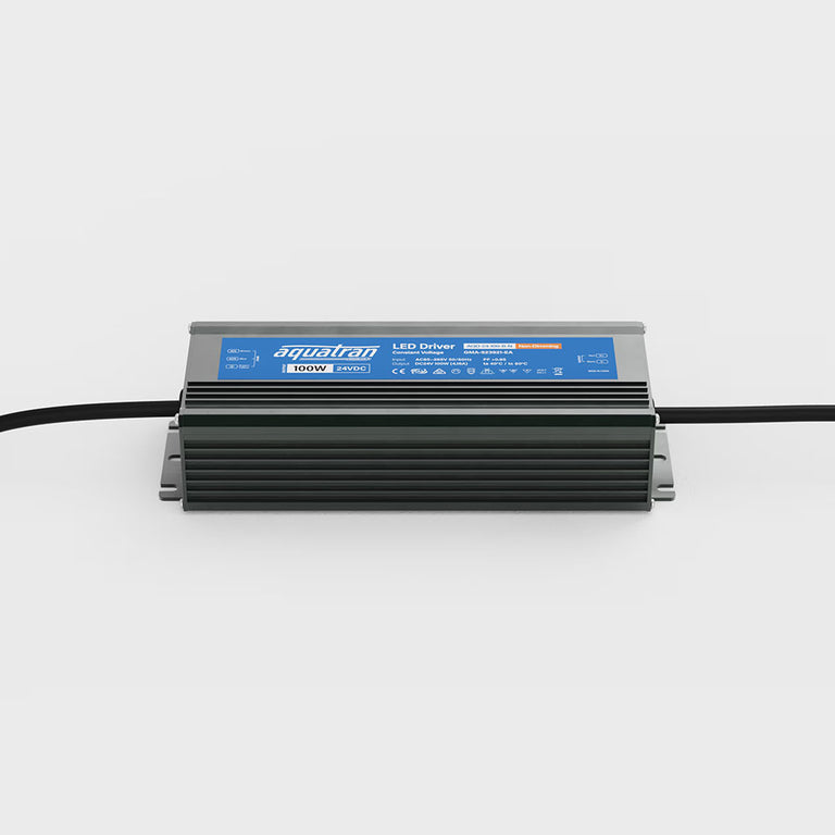 Aquatran 100W 24VDC Non-Dimming IP67 Power Supply - AQD-24-100-B-N