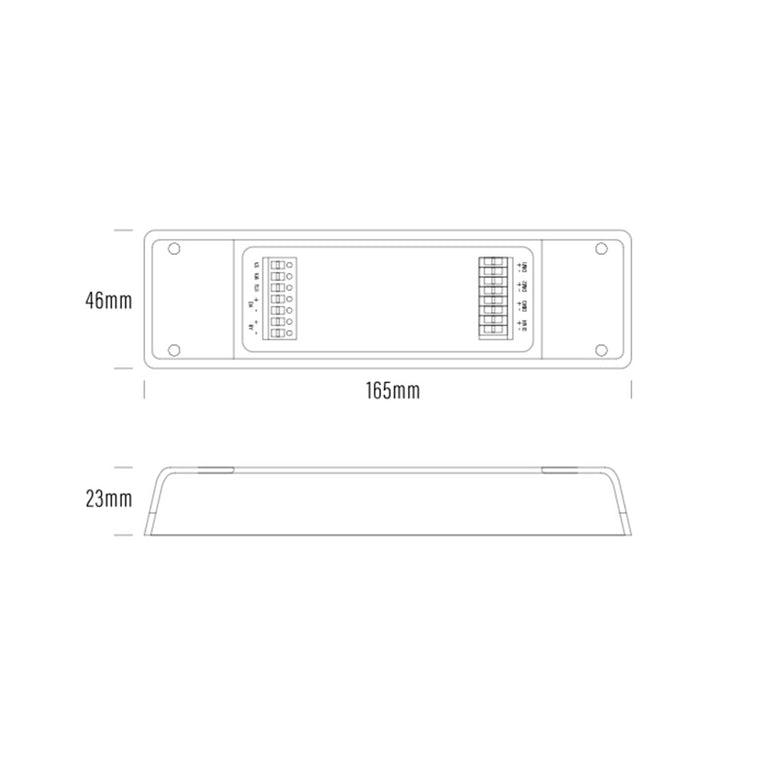 DALI / PWM 10V Interface Module - AQD-MW-DAP-04