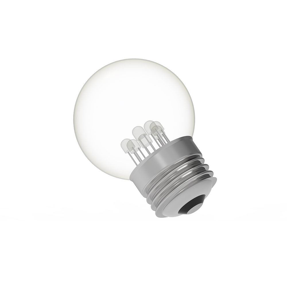 Fancy Round 0.5W 24V AC/DC E27 Festoon Globe / Warm White - AQF-G-002-2700K