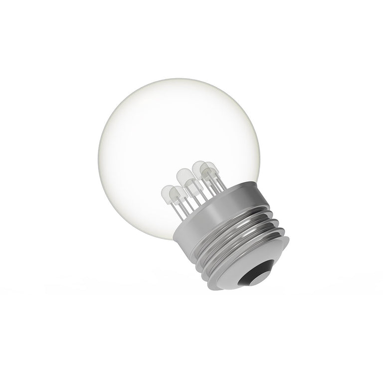 Fancy Round 0.5W 24V AC/DC E27 Festoon Globe / Warm White - AQF-G-002-2700K