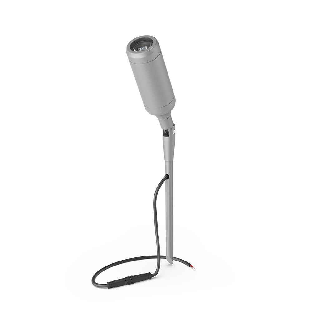 Lumena 7W 12~24V AC / 24V DC 3-Wire Dimmable LED Adjustable Uplight Basalt - AQL-115-A4