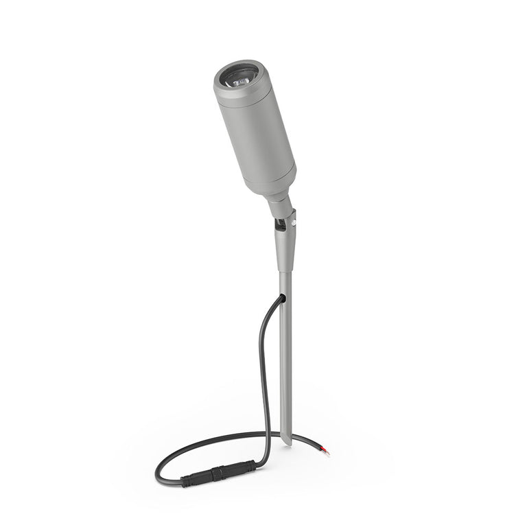Lumena 7W 12~24V AC / 24V DC 3-Wire Dimmable LED Adjustable Uplight Basalt - AQL-115-A4