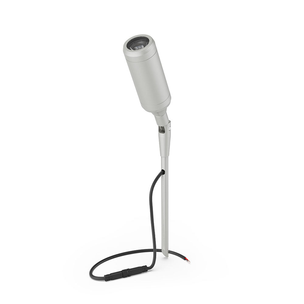 Lumena 4W 12~24V AC / 24V DC 3-Wire Dimmable LED Adjustable Uplight Silver - AQL-115-A1