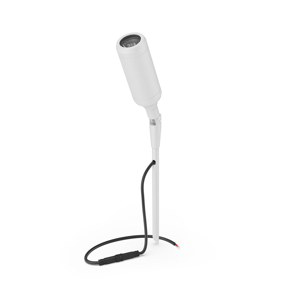 Lumena 7W 12~24V AC / 24V DC 3-Wire Dimmable LED Adjustable Uplight White - AQL-115-A8