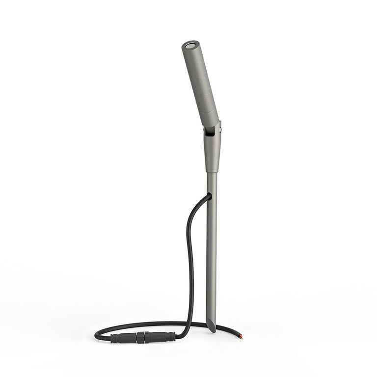 Lumena 2W 15° LED Micro Spike Venerable Silver / Daylight - AQL-116-A4-X0025715Q