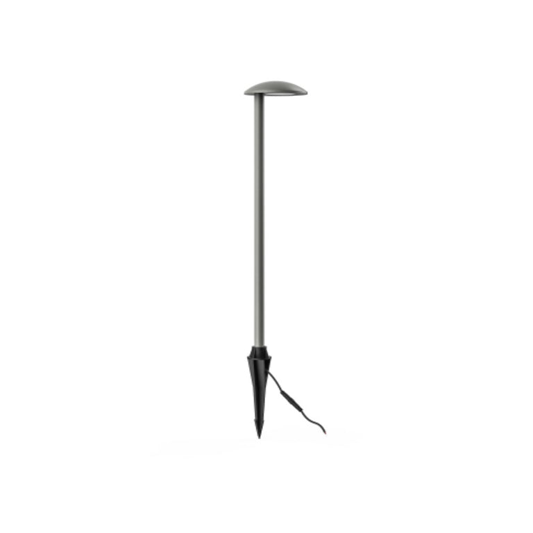 Lumena 4W 12~24V AC / 24V DC Dimmable LED Offset Spike Path Light Basalt / Warm White - AQL-122-A4-X00430DFQ