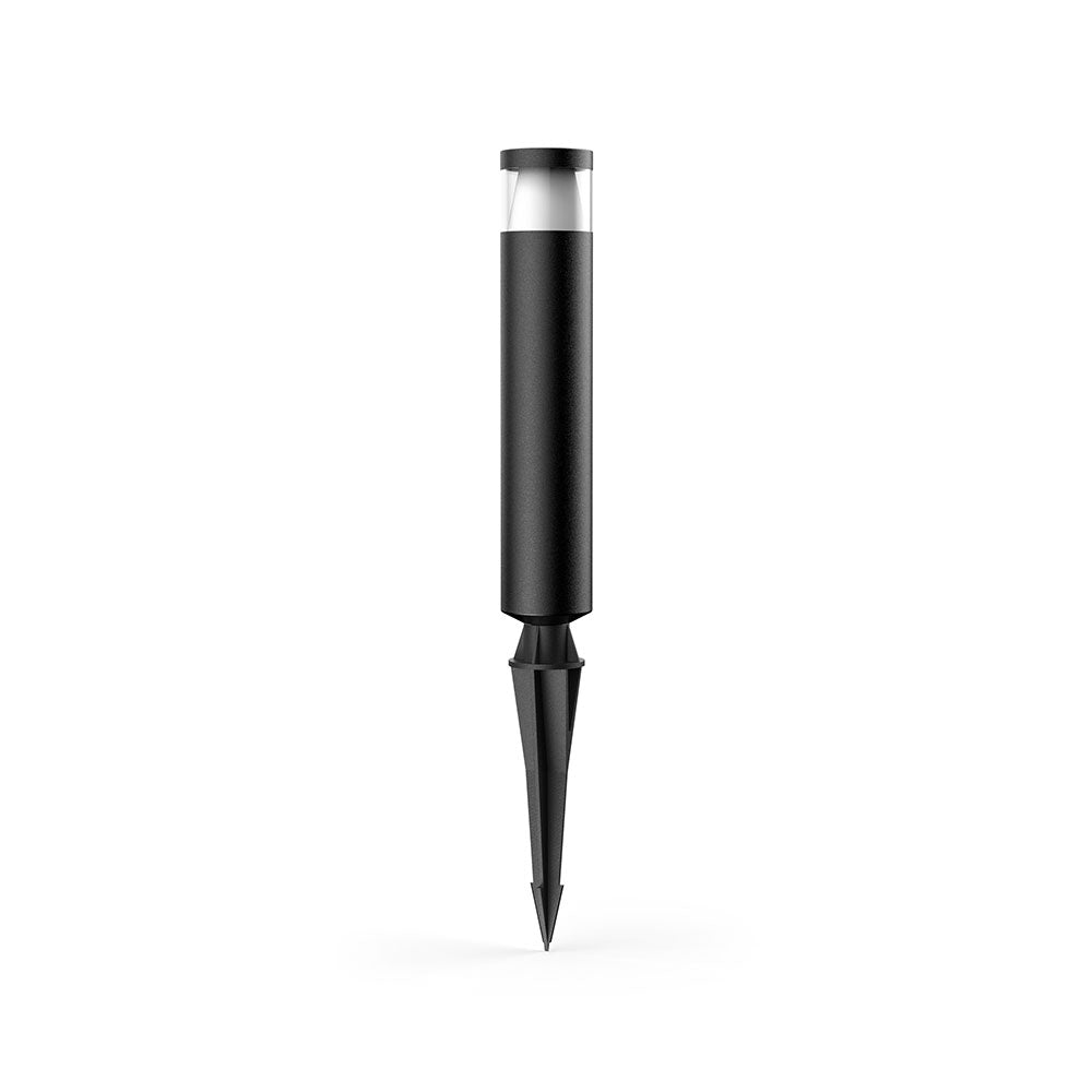 Lumena 8W 12~24V AC / 24V DC Dimmable LED Spike Bollard Light Black / Warm White - AQL-130-A2-X00830DCQ