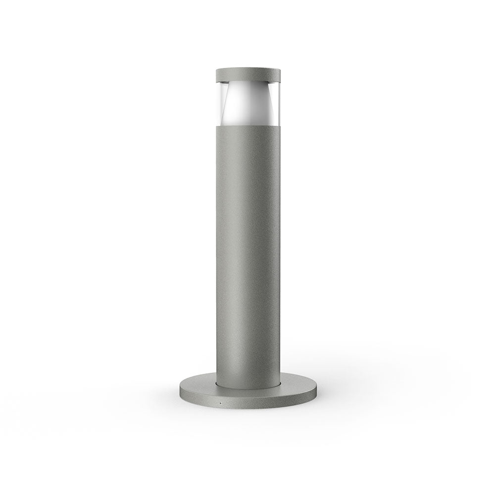 Lumena 4W 12~24V AC / 24V DC Dimmable LED Surface Mounted Bollard Basalt / Warm White - AQL-131-A4-X00430DCQ