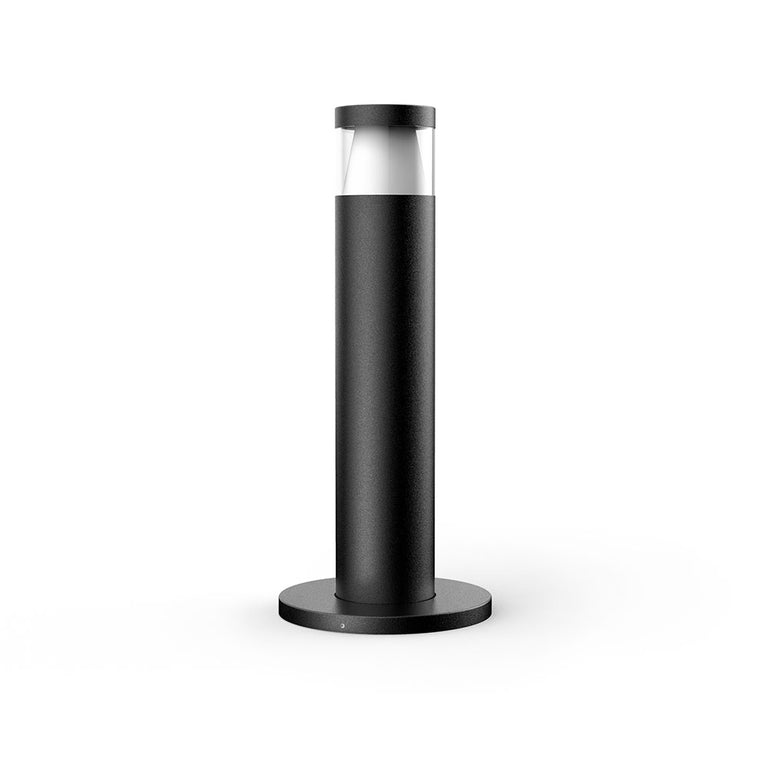 Lumena 4W 12~24V AC / 24V DC Dimmable LED Surface Mounted Bollard Black / Warm White - AQL-131-A2-X00430DCQ