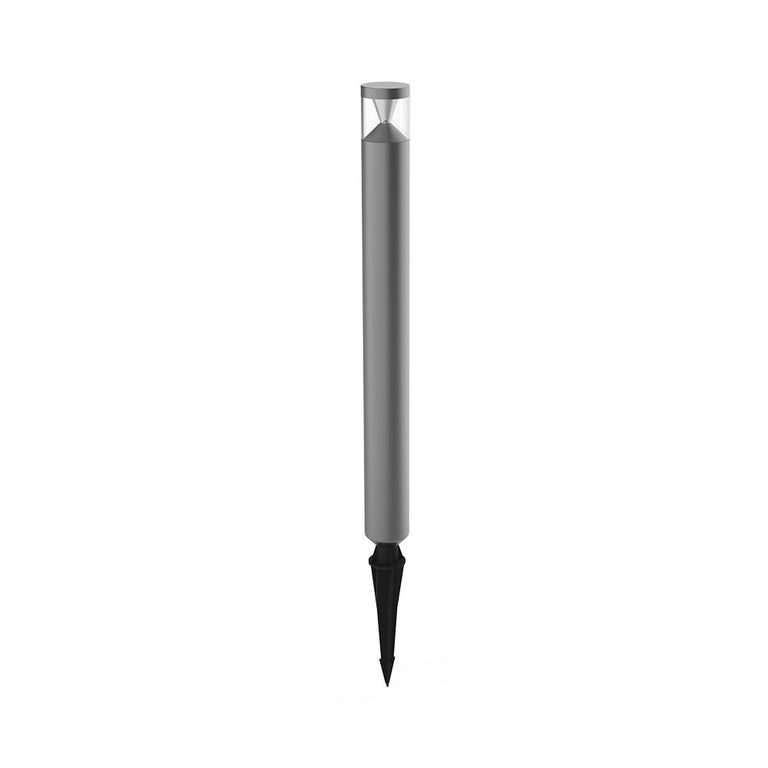 Lumena 4W LED Bollard Light Large Venerable Silver / Warm White - AQL-135-A4-X00430DCQ