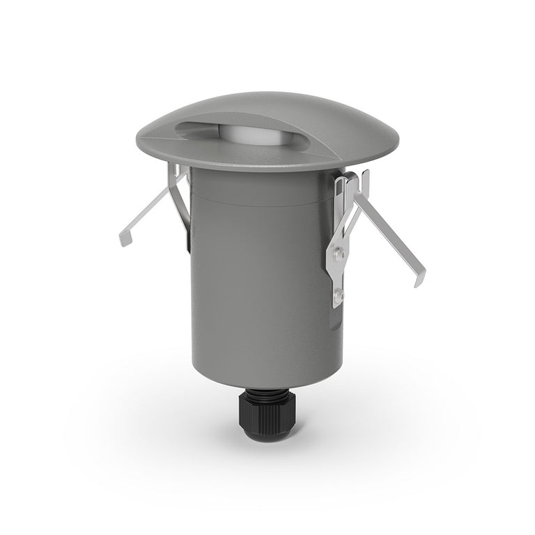 Lumena 3W 12~24V AC / 24V DC Dimmable LED Recessed Step Light Basalt / Warm White - AQL-162-A4-X00330DCQ