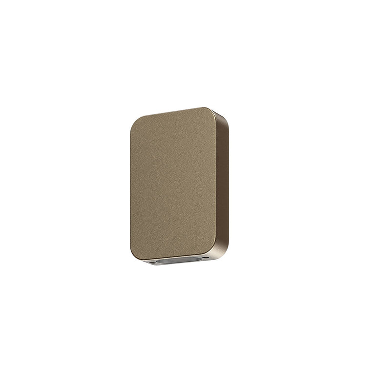 Lumena Slimline 2W 24V DC Dimmable 60mm LED Grazing Light Bronze - AQL-514-A3