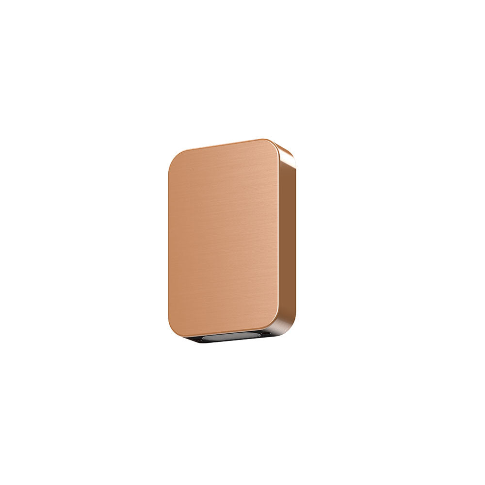 Lumena Slimline 2W 24V DC Dimmable 60mm LED Grazing Light Brushed Copper - AQL-514-B5
