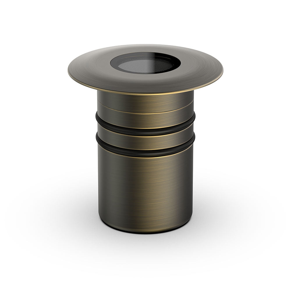 Phoenix 10W 24V DC LED Inground Uplighter Aged Brass / RGBW - AQL-530-B3