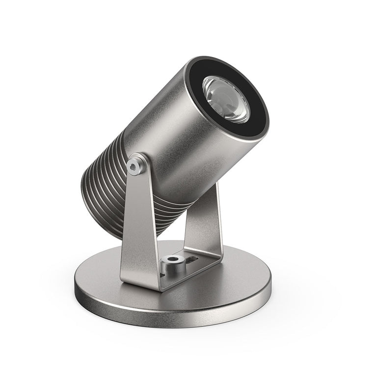 Phoenix 10W 24V DC Dimmable Adjustable LED Pond Light Brushed Chrome / RGBW - AQL-540-B1