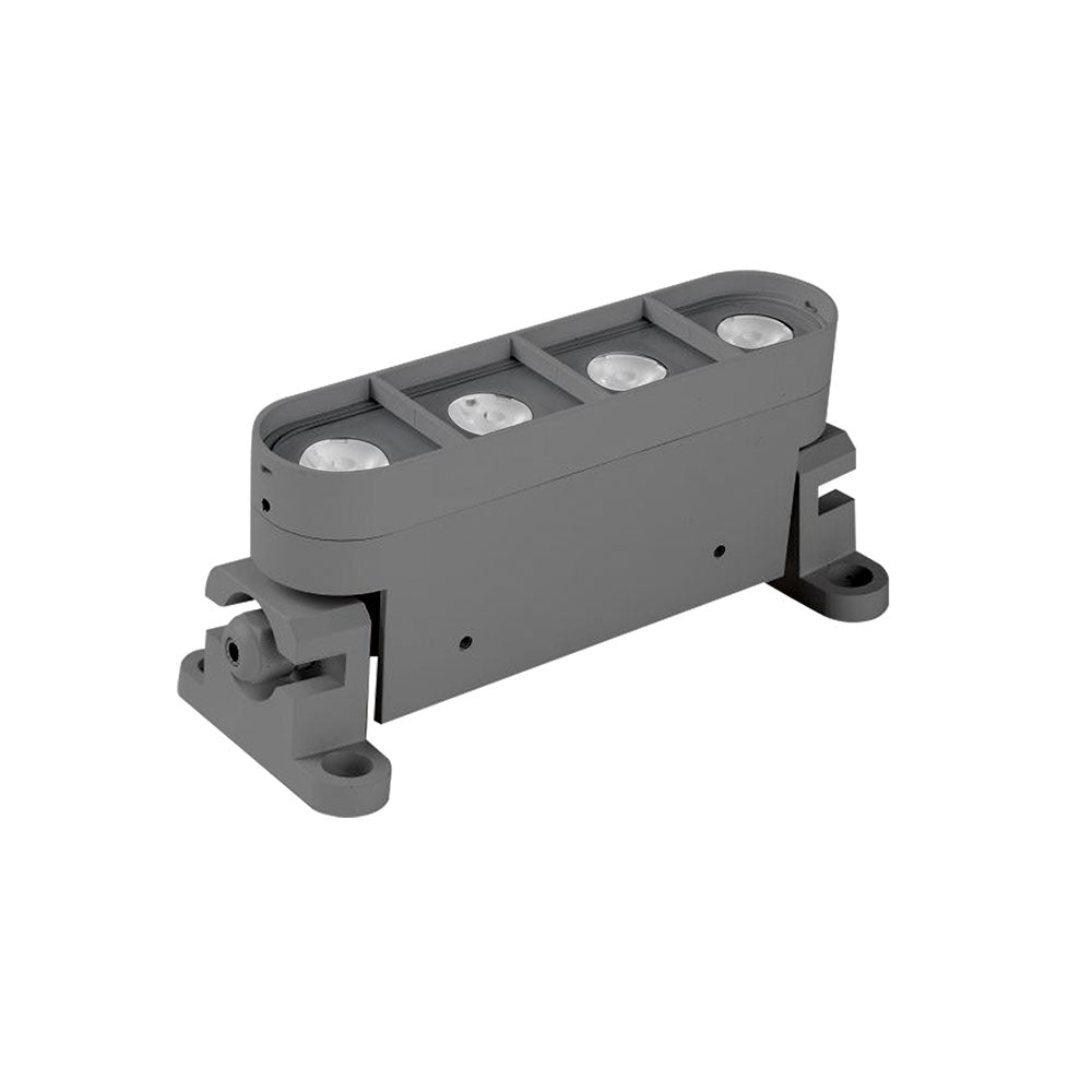 Turnable 6W 10° LED Dimmable Modular Linear Floodlight Grey / Warm White - AQL-650-A4-L0062710S
