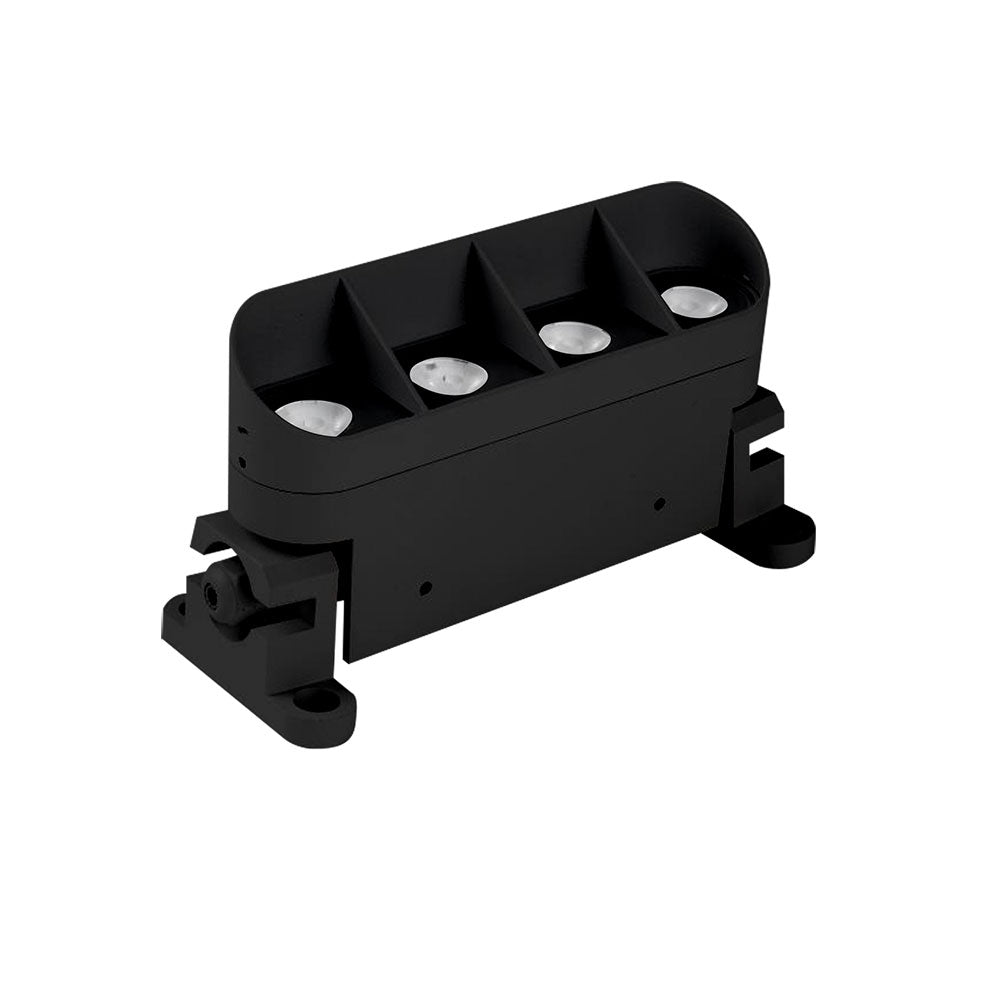 Turnable 6W 15° LED Dimmable Modular Linear Floodlight Black / Warm White - AQL-652-A2-L0062715S