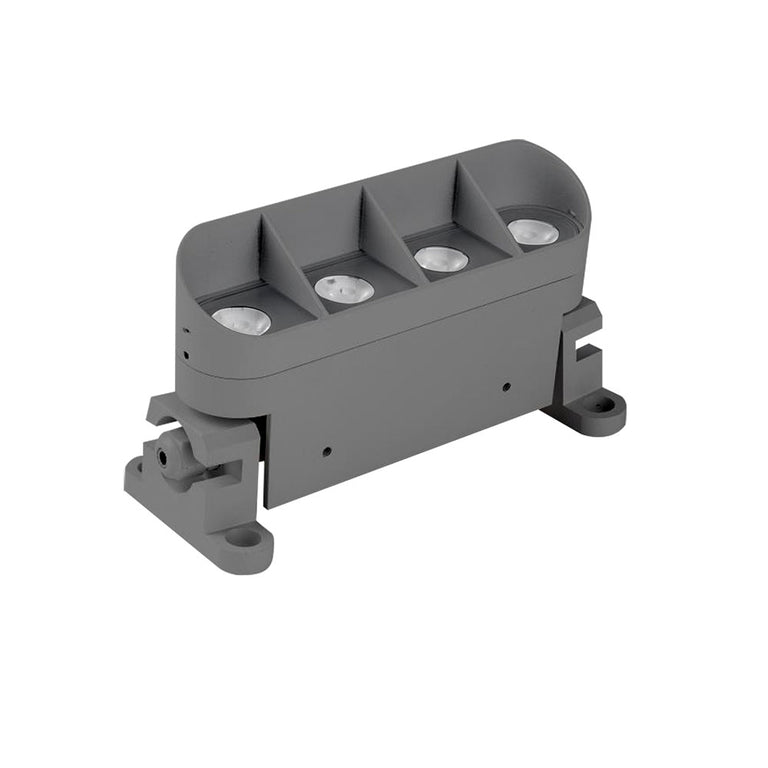 Turnable 6W 10° LED Dimmable Modular Linear Floodlight Grey / Cool White - AQL-652-A4-L0064010S