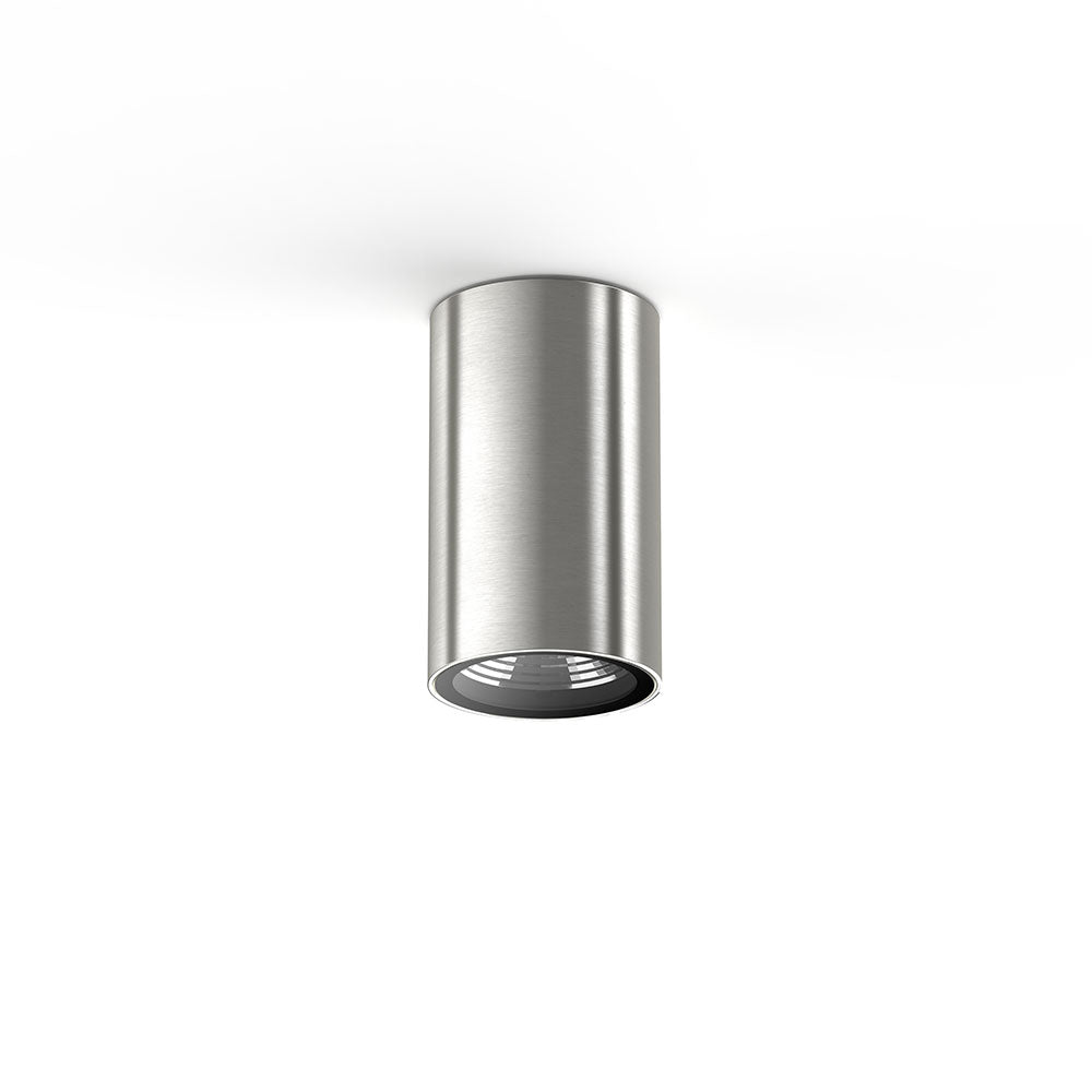 LumenaPro 8W 24V DC 3-Wire LED Dimmable Surface Mounted Downlight Brushed Chrome - AQL-860-B1