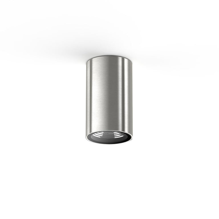 LumenaPro 8W 24V DC 3-Wire LED Dimmable Surface Mounted Downlight Brushed Chrome - AQL-860-B1